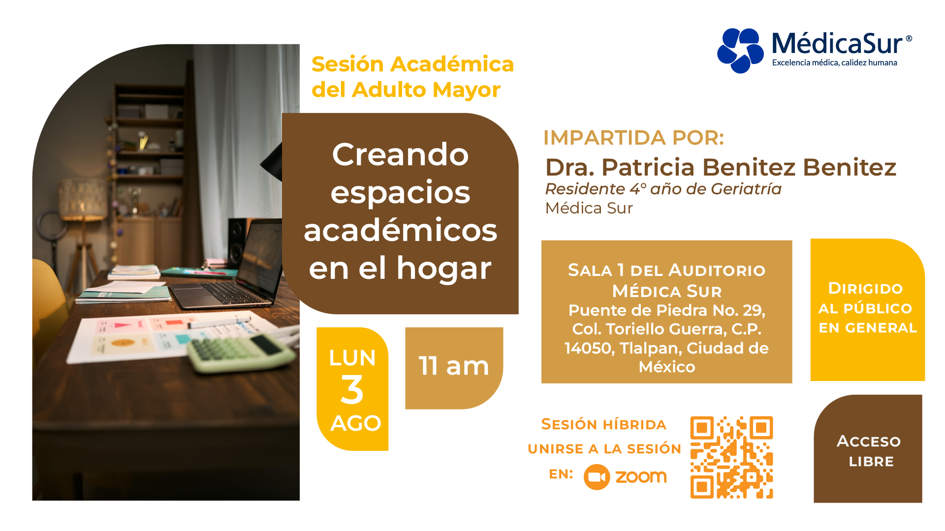 Sesi�n Acad�mica del Adulto Mayor